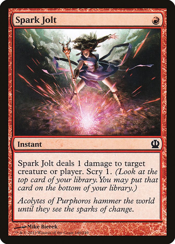 Spark Jolt THS-140 Theros Magic card