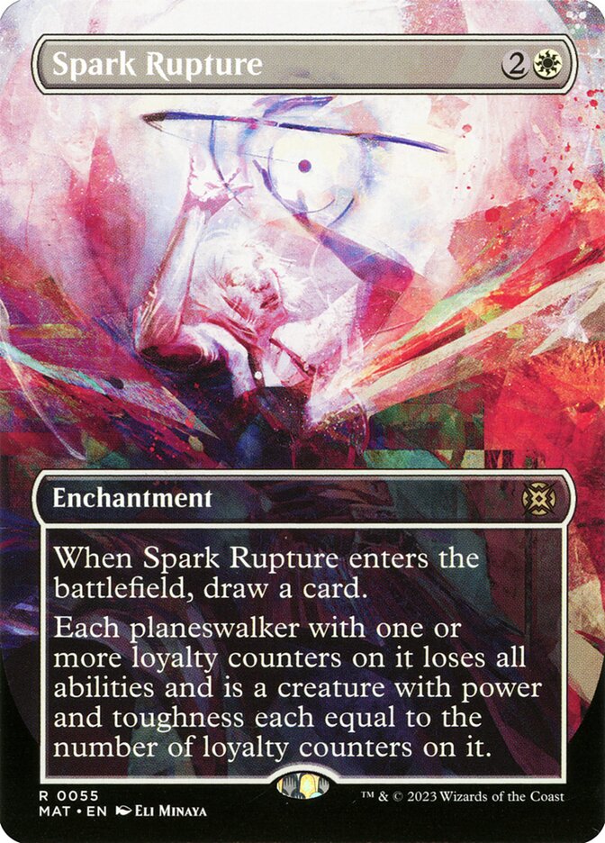 Spark Rupture MAT-55 March of the Machine: The Aftermath Magic card