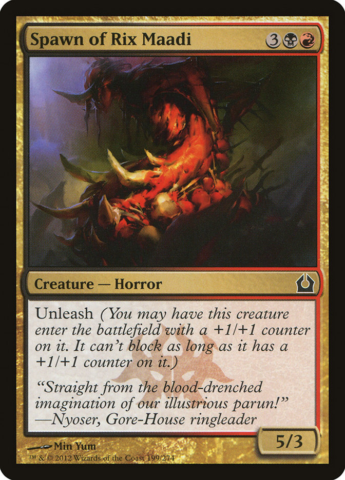 Spawn of Rix Maadi RTR-199 Return to Ravnica Magic card