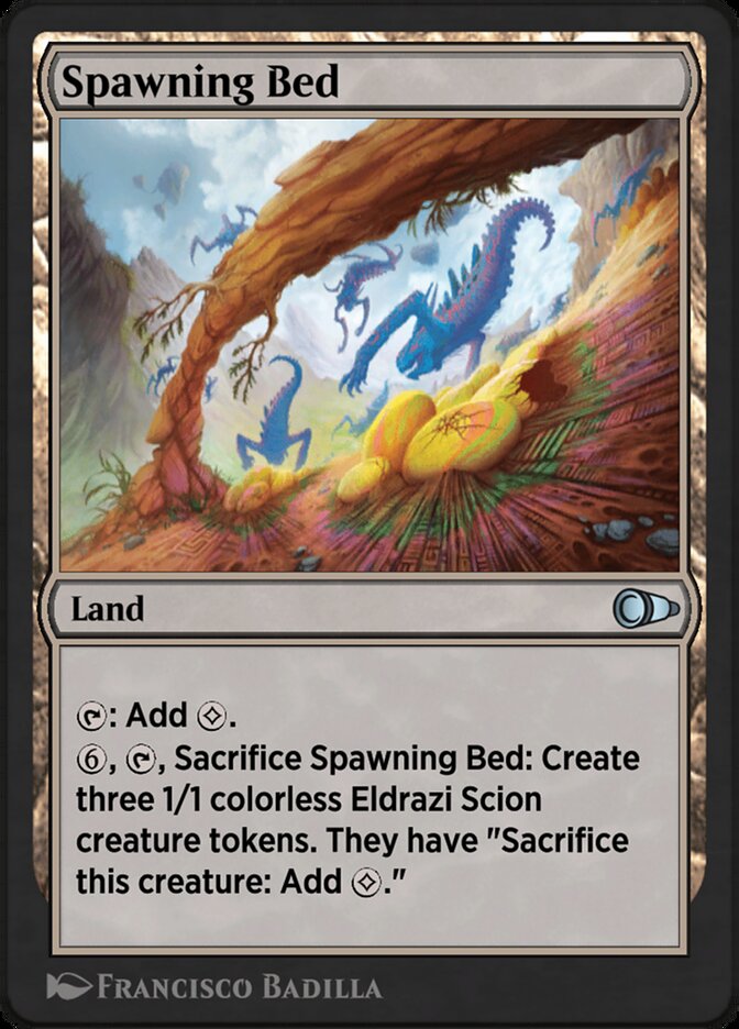 Spawning Bed PIO-277 Pioneer Masters Magic card