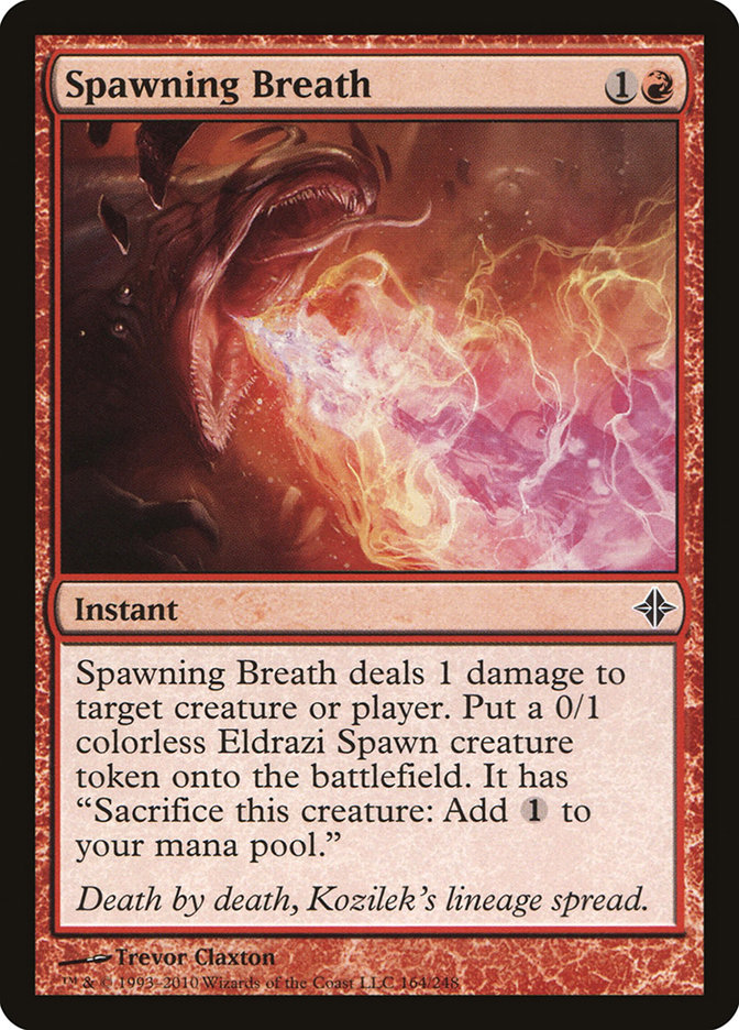 Spawning Breath ROE-164 Rise of the Eldrazi Magic card