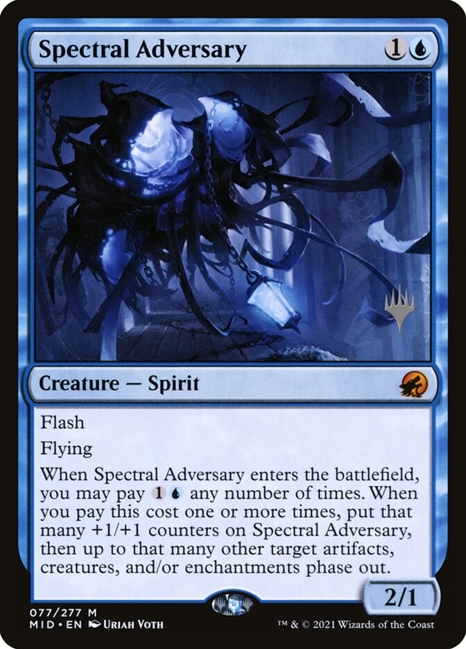 Spectral Adversary PMID-77P Innistrad: Midnight Hunt Promos Magic card