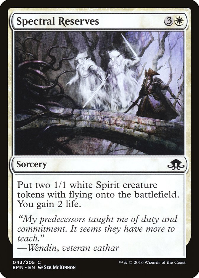 Spectral Reserves EMN-43 Eldritch Moon Magic card