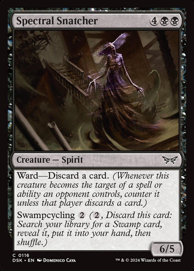 Spectral Snatcher DSK-116 Duskmourn: House of Horror Magic card