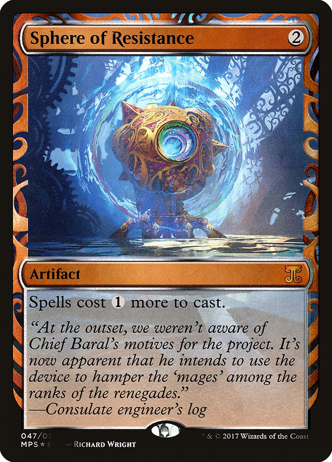 Sphere of Resistance MPS-47 Kaladesh Inventions Magic card