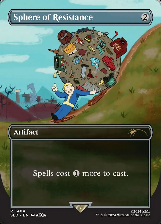Sphere of Resistance SLD-1484 Secret Lair Drop Magic card