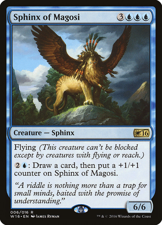 Sphinx of Magosi W16-6 Welcome Deck 2016 Magic card