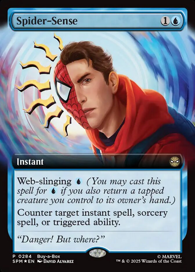 Spider-Sense SPM-284 Marvel's Spider-Man Magic card