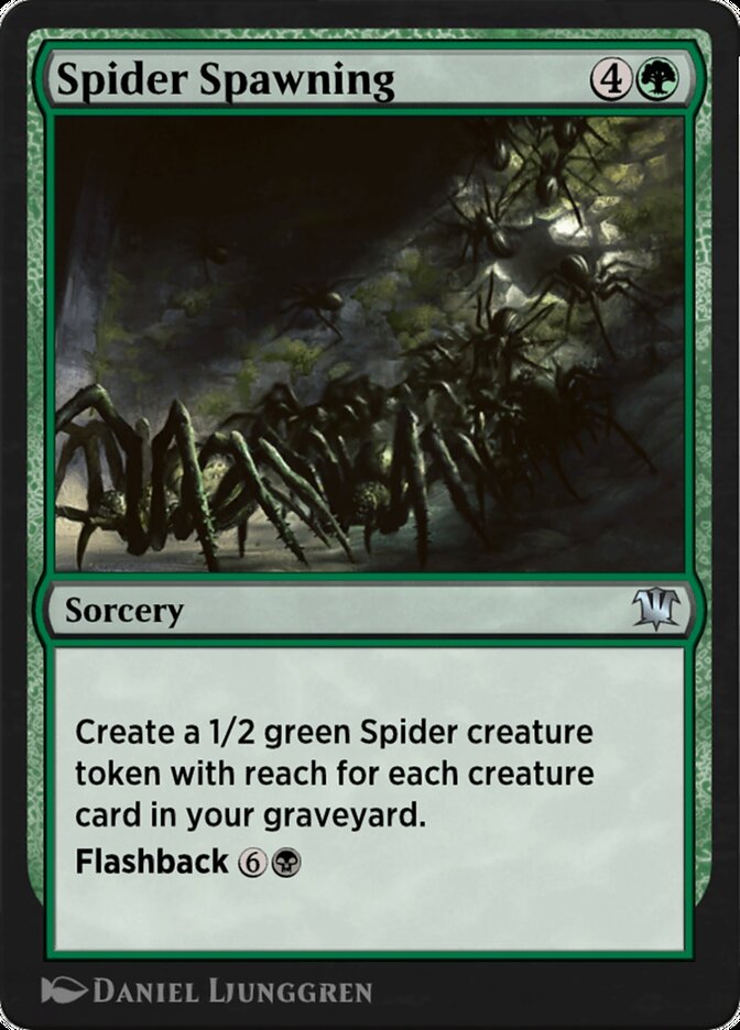 Spider Spawning HA4-17 Historic Anthology 4 Magic card