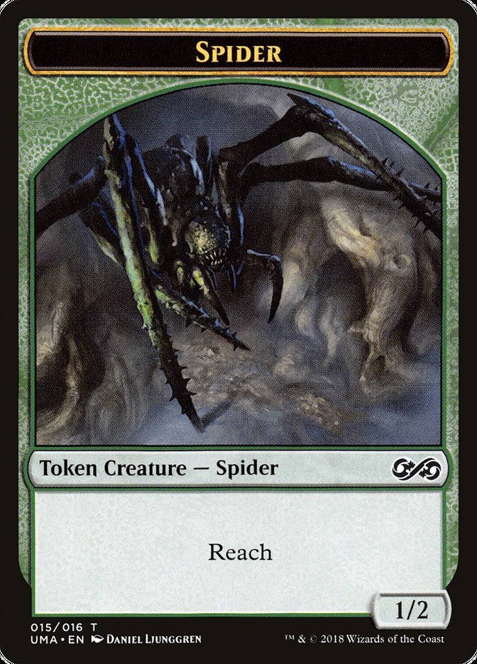 Spider TUMA-15 Ultimate Masters Tokens Magic card