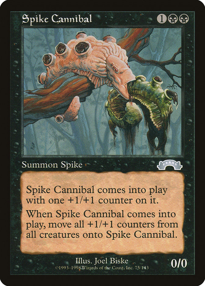 Spike Cannibal EXO-75 Exodus Magic card