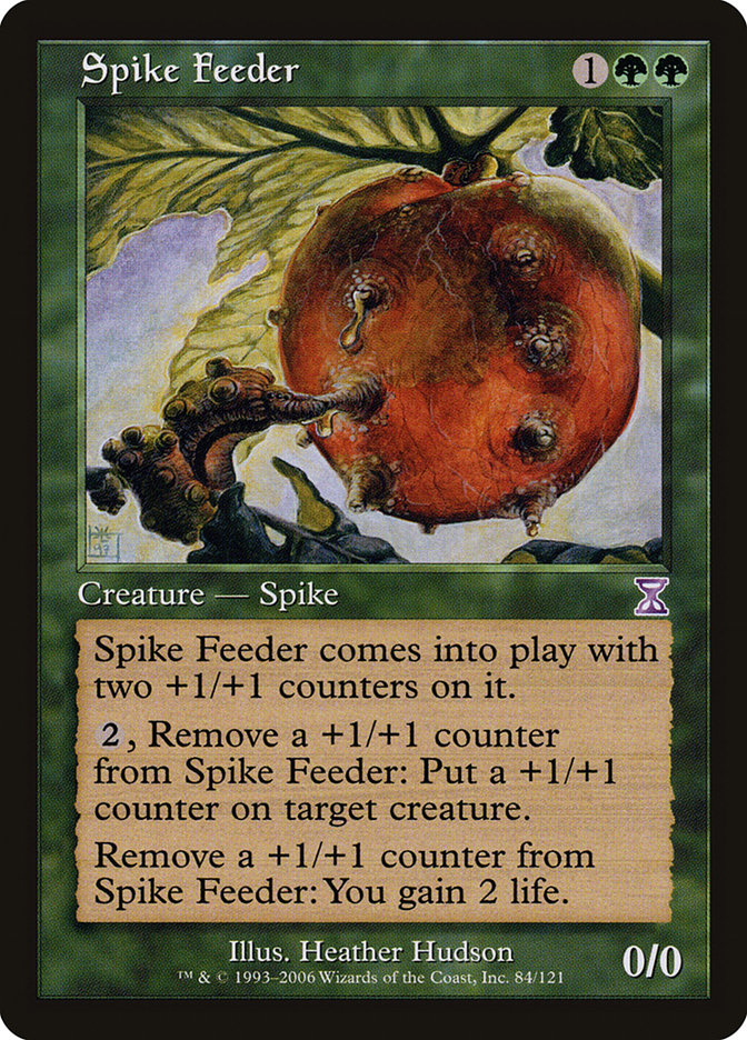Spike Feeder TSB-84 Time Spiral Timeshifted Magic card