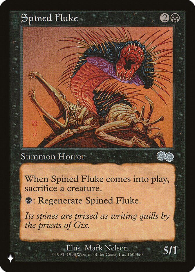 Spined Fluke PLST-USG-160 The List Magic card