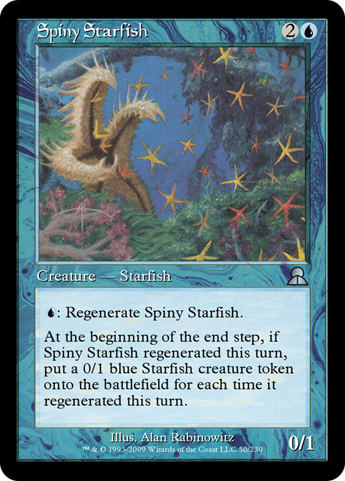 Spiny Starfish ME3-50 Masters Edition III Magic card