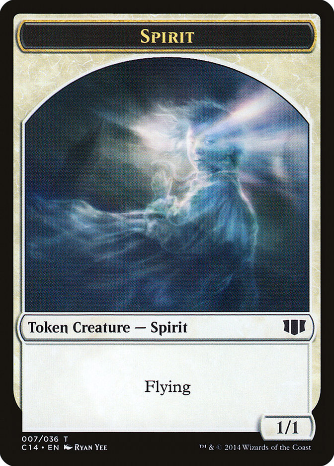 Spirit TC14-7 Commander 2014 Tokens Magic card