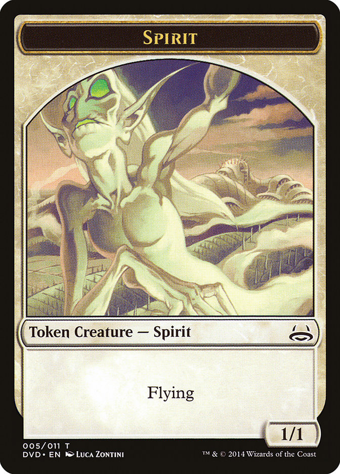 Spirit TDVD-5 Duel Decks Anthology: Divine vs. Demonic Tokens Magic card