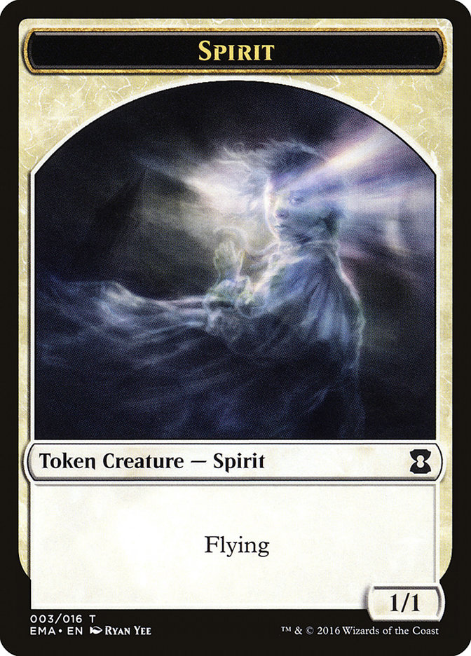 Spirit TEMA-3 Eternal Masters Tokens Magic card