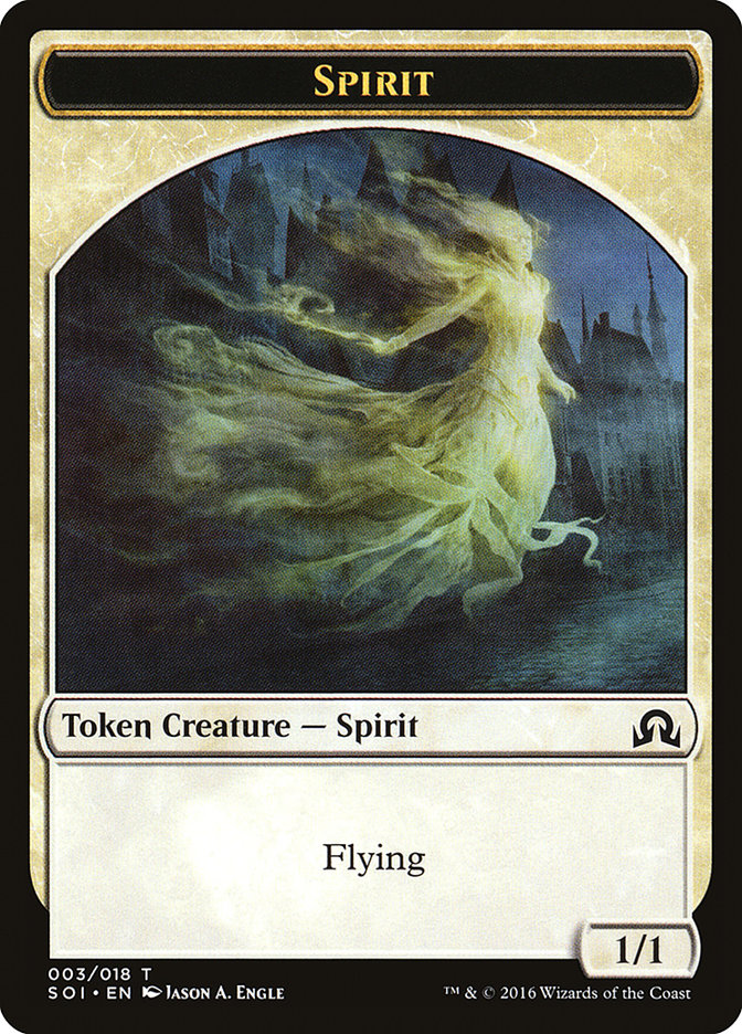 Spirit TSOI-3 Shadows over Innistrad Tokens Magic card