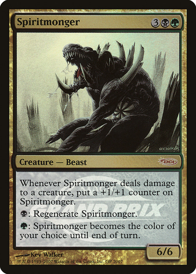 Spiritmonger PGPX-2007 Grand Prix Promos Magic card