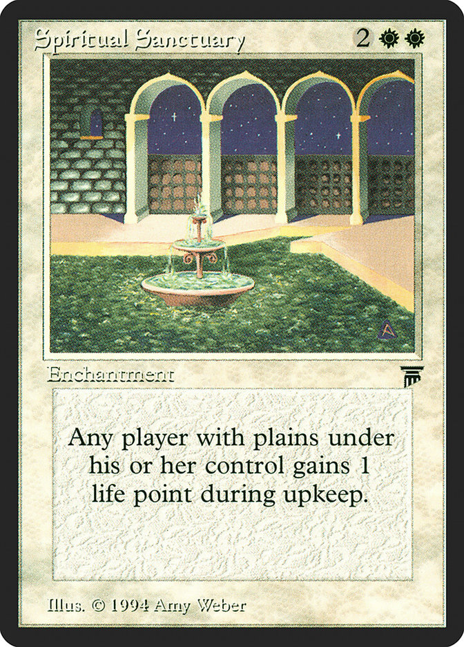 Spiritual Sanctuary LEG-38 Legends Magic card