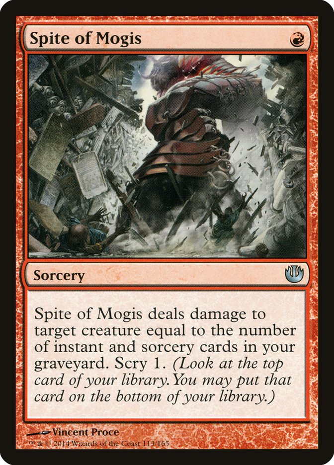 Spite of Mogis JOU-113 Journey into Nyx Magic card