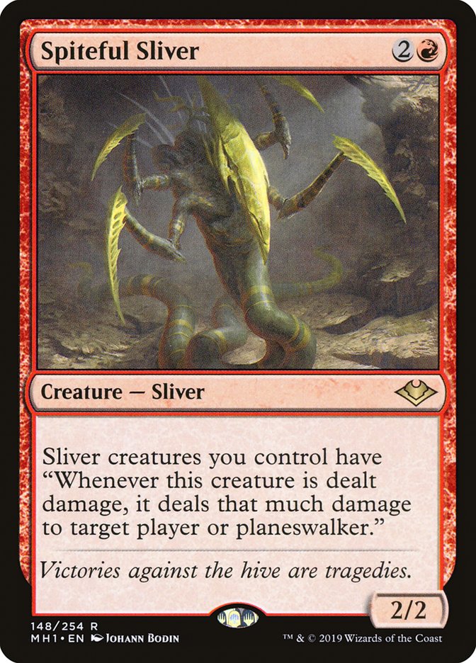 Spiteful Sliver MH1-148 Modern Horizons Magic card
