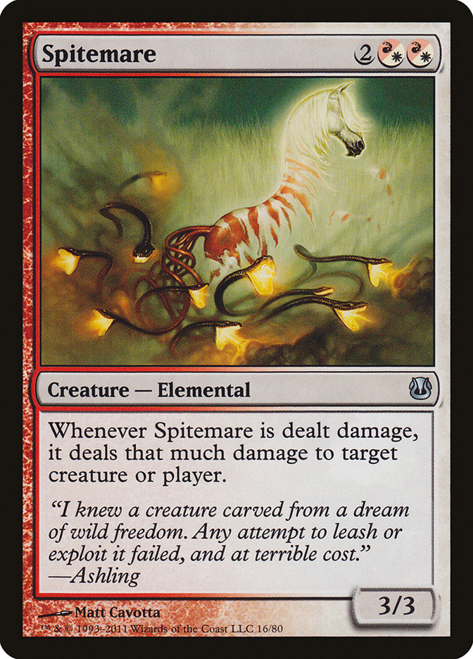 Spitemare DDH-16 Duel Decks: Ajani vs. Nicol Bolas Magic card