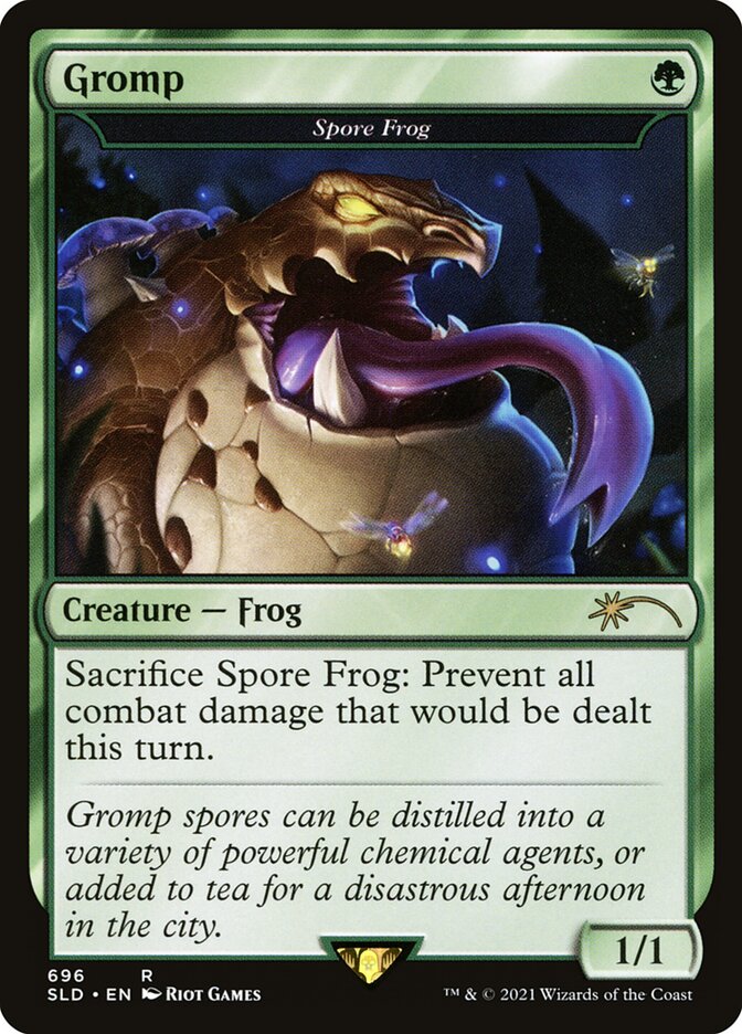 Spore Frog SLD-696 Secret Lair Drop Magic card