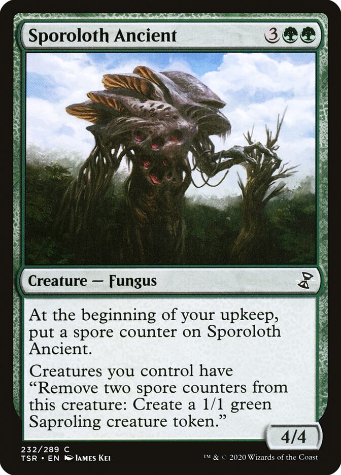 Sporoloth Ancient TSR-232 Time Spiral Remastered Magic card