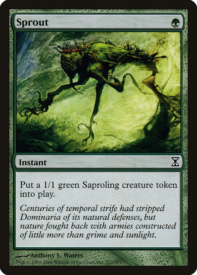Sprout TSP-221 Time Spiral Magic card