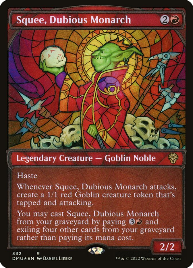 Squee, Dubious Monarch DMU-332 Dominaria United Magic card