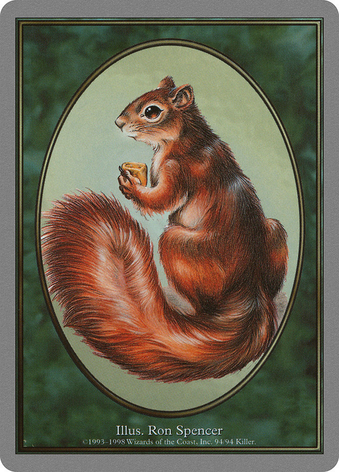 Squirrel TUGL-6 Unglued Tokens Magic card