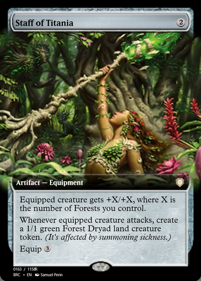 Staff of Titania PRM-105856 Magic Online Promos Magic card