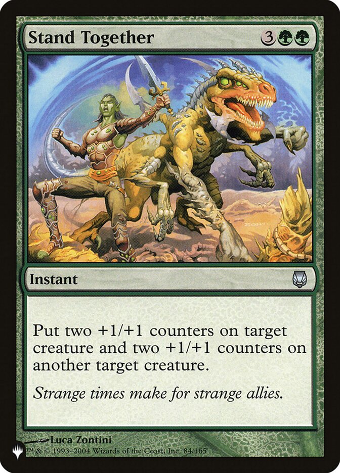 Stand Together PLST-DST-84 The List Magic card