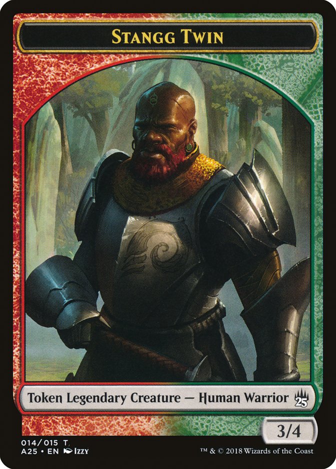 Stangg Twin TA25-14 Masters 25 Tokens Magic card