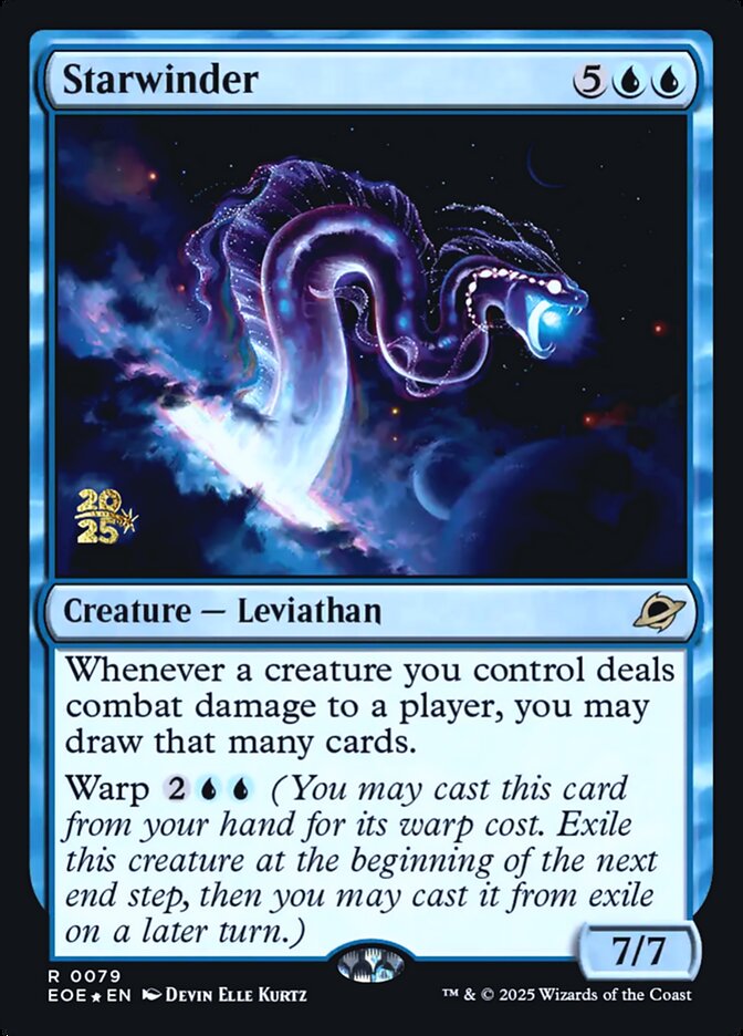 Starwinder PEOE-79S Edge of Eternities Promos Magic card