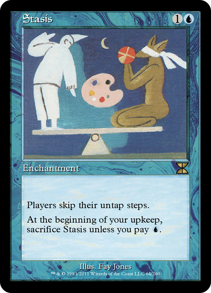 Stasis ME4-64 Masters Edition IV Magic card