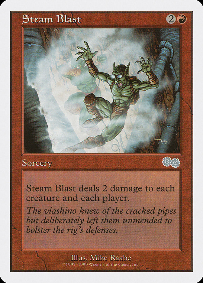 Steam Blast BRB-81 Battle Royale Box Set Magic card