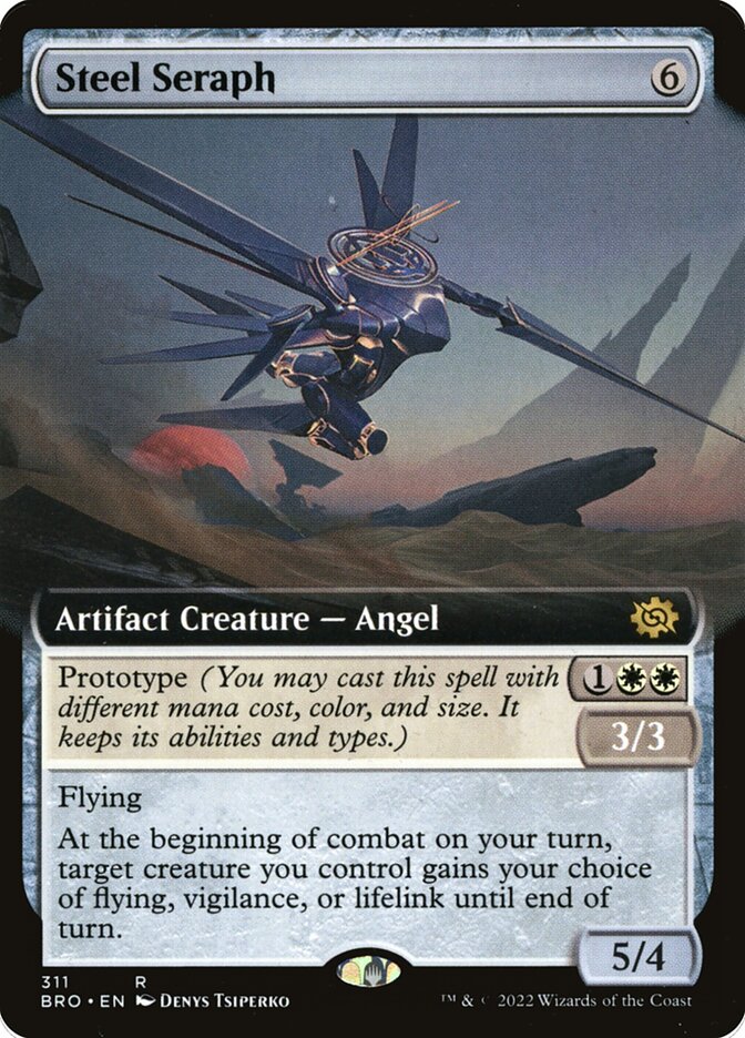Steel Seraph BRO-311 The Brothers' War Magic card