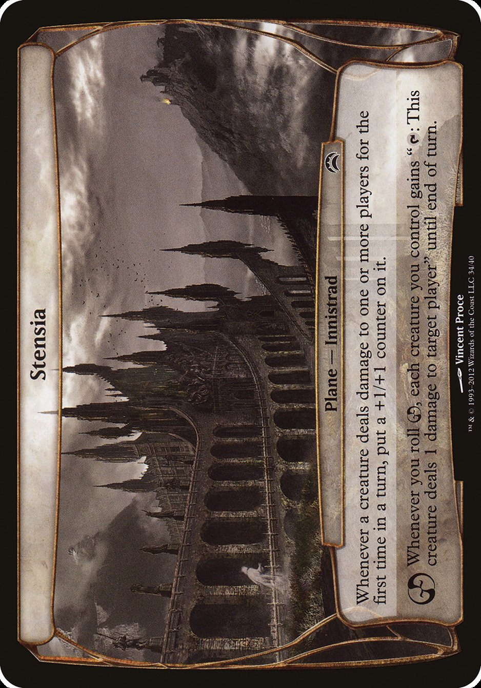 Stensia OPC2-34 Planechase 2012 Planes Magic card