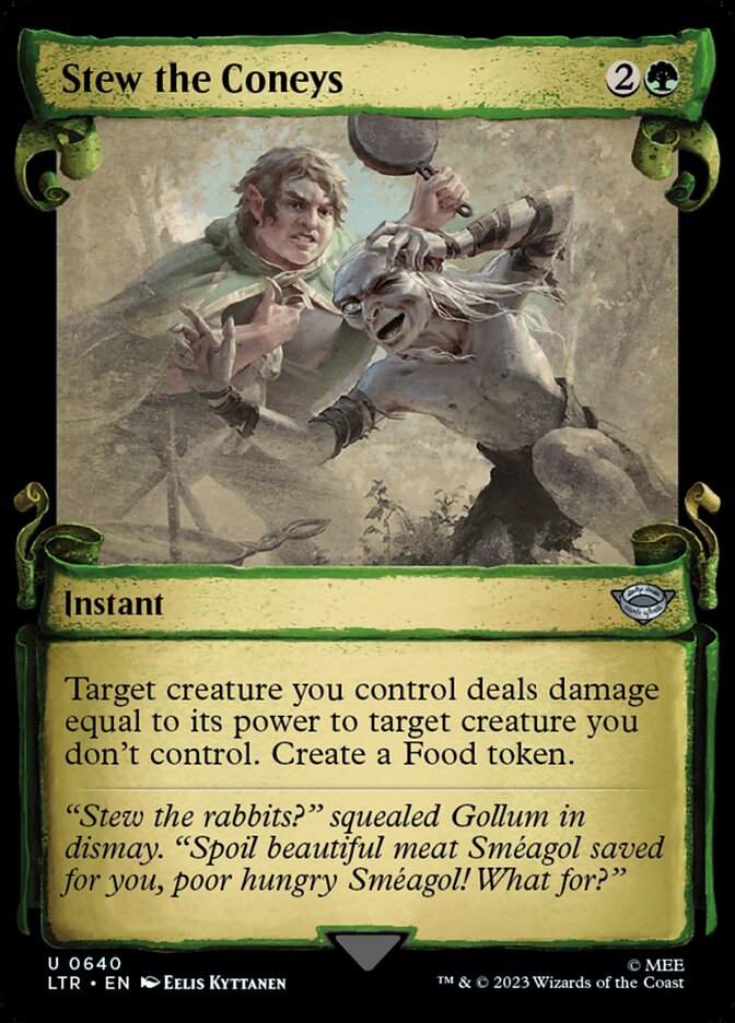 Stew the Coneys LTR-640 The Lord of the Rings: Tales of Middle-earth Magic card