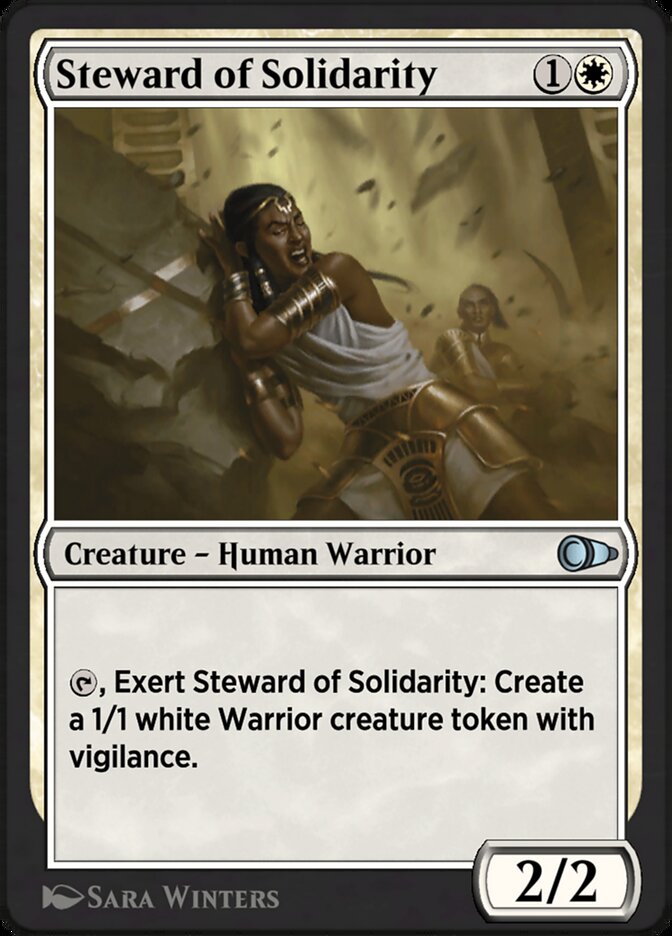 Steward of Solidarity PIO-38 Pioneer Masters Magic card