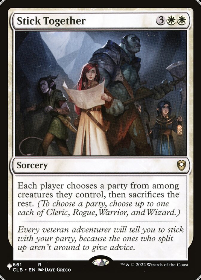 Stick Together PLST-CLB-661 The List Magic card