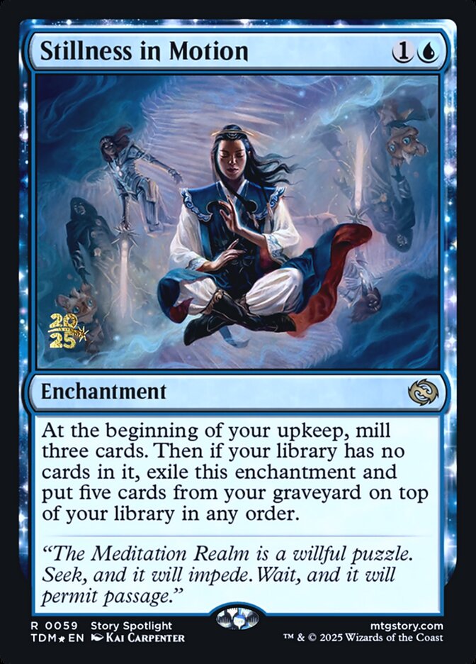 Stillness in Motion PTDM-59S Tarkir: Dragonstorm Promos Magic card