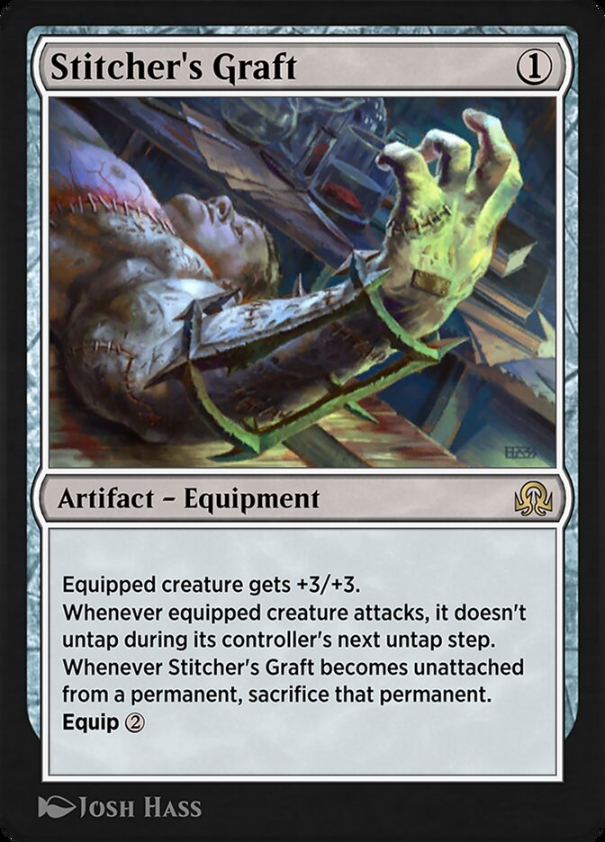 Stitcher's Graft SIR-259 Shadows over Innistrad Remastered Magic card