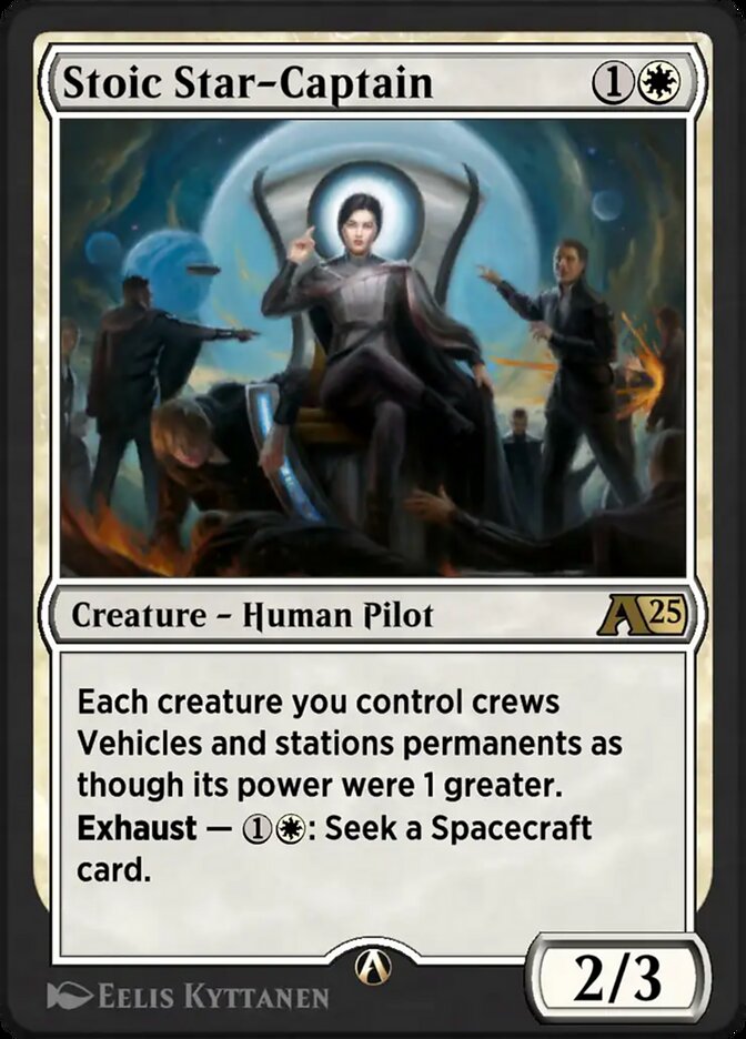 Stoic Star-Captain YEOE-3 Alchemy: Edge of Eternities Magic card