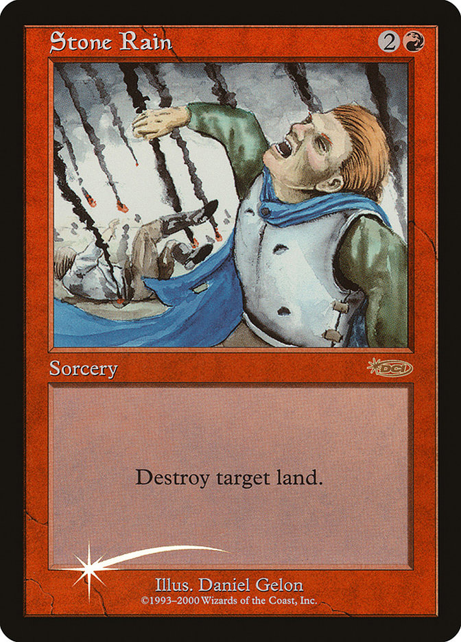 Stone Rain FNM-10 Friday Night Magic 2000 Magic card