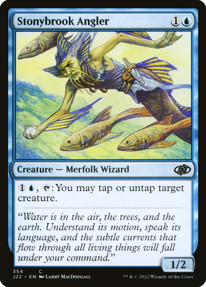 Stonybrook Angler J22-354 Jumpstart 2022 Magic card