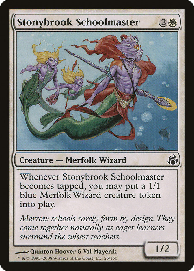 Stonybrook Schoolmaster MOR-25 Morningtide Magic card