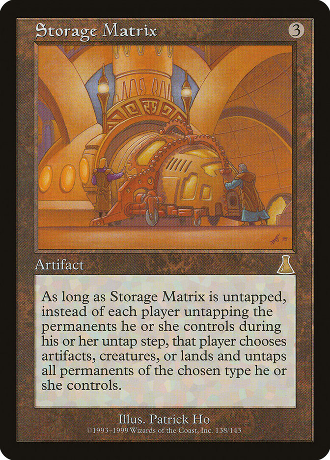 Storage Matrix UDS-138 Urza's Destiny Magic card